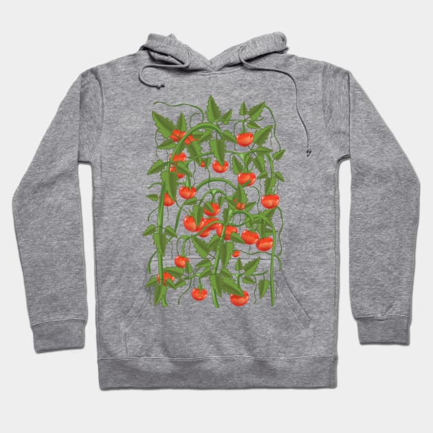 Tomato Plants Hoodie by nickemporium1